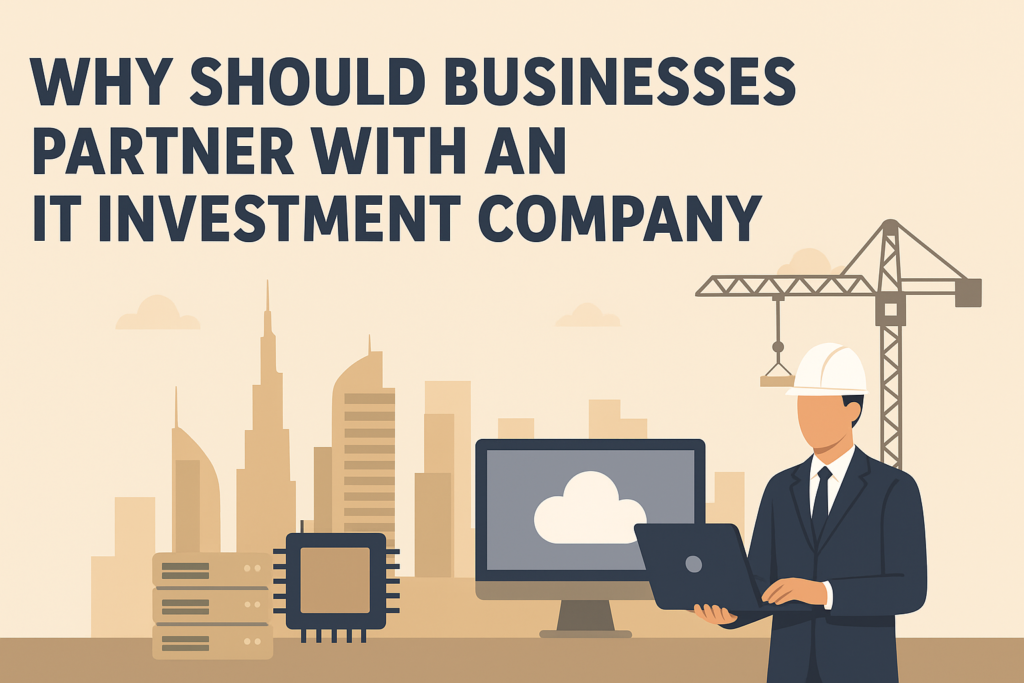 IT investment company guiding businesses to invest in technology platforms for growth