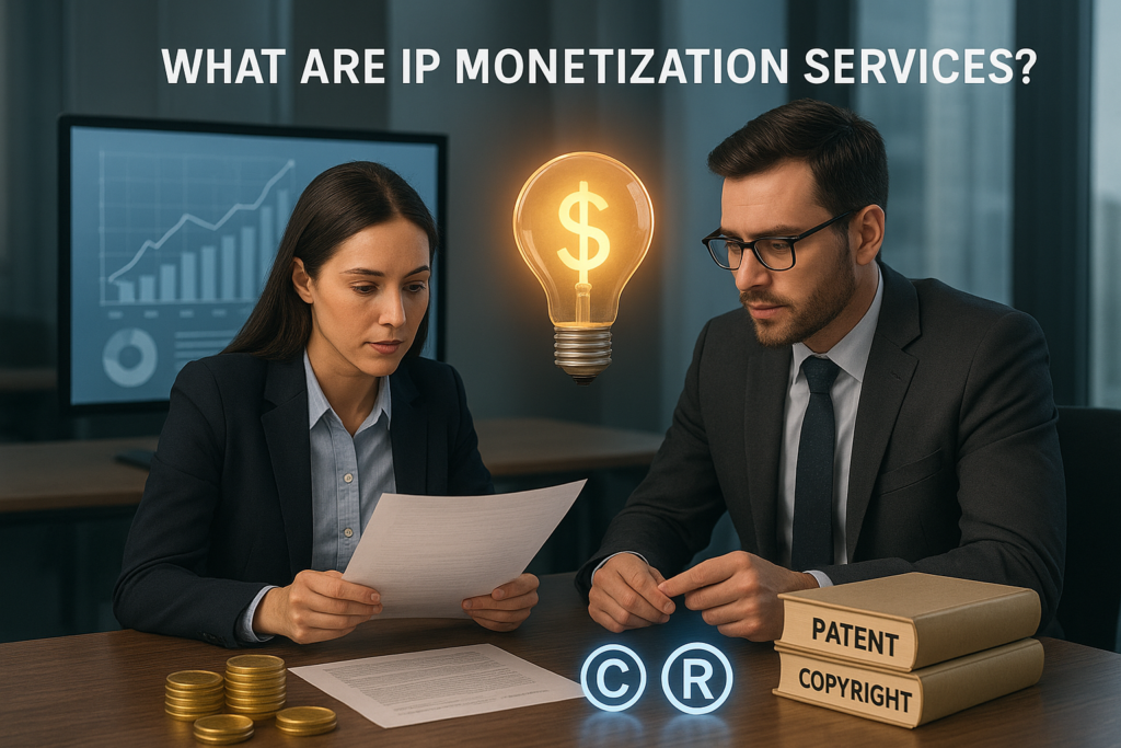 IP monetization services expert advisory